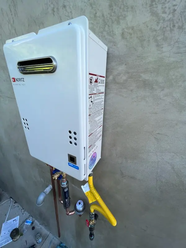 Tankless water heater installation for West Alexandria homes