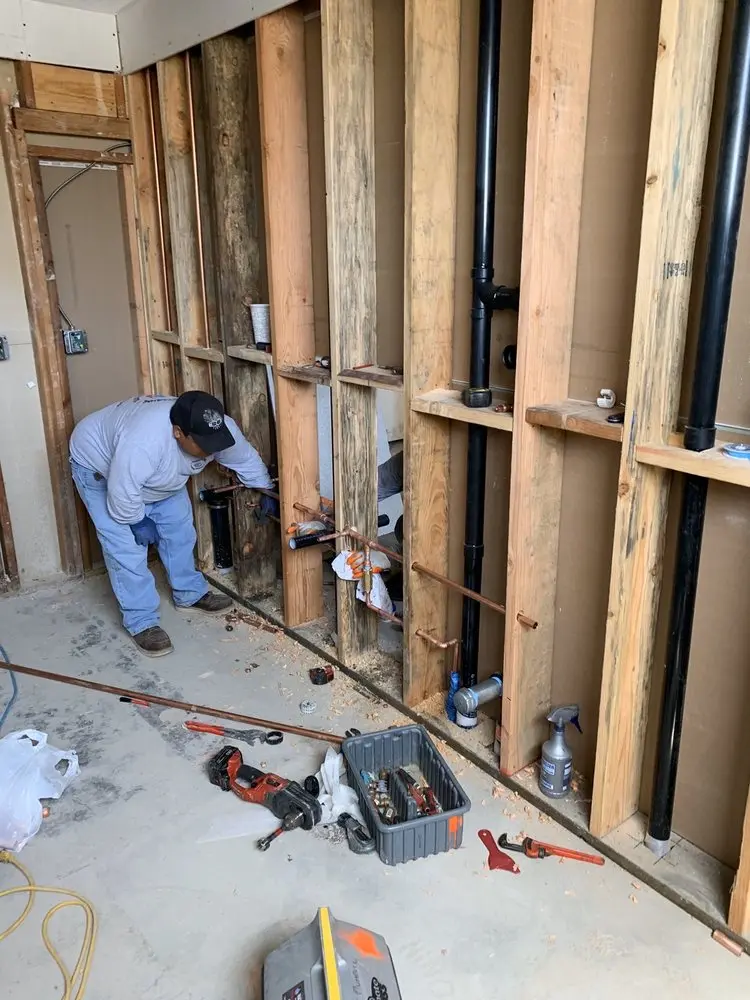 Commercial rough-in plumbing for Water Heater Replacement in West Alexandria